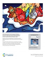 カバーピクチャー 科学イラスト 論文表紙絵 アートアクション 九州大学 山田健一先生 cover picture
