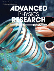 カバーピクチャー 科学イラスト 論文表紙絵 アートアクション 東京工業大学 Advanced Physics Research