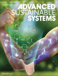 東京科学大学 Wiley Advanced Sustainable Systems カバーピクチャー 科学イラスト 論文表紙絵 アートアクション 東京工業大学 cover picture