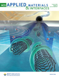 ACS Applied Materials & Interfaces カバーピクチャー 科学イラスト 論文表紙絵 アートアクション 東北大学 ACS cover picture