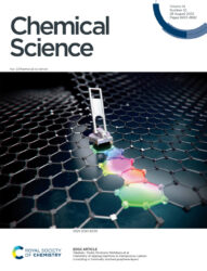 Chemical Science 東北大学 カバーピクチャー 科学イラスト 論文表紙絵 アートアクション cover picture