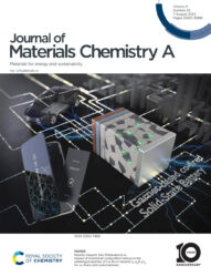 Journal of Materials Chemistry A カバーピクチャー 科学イラスト 論文表紙絵 アートアクション 株式会社デンソー 九州大学 RSC cover picture
