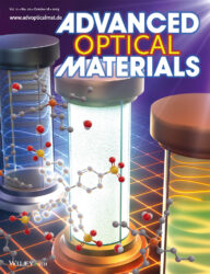 Advanced Optical Materials カバーピクチャー Wiley 科学イラスト 論文表紙絵 アートアクション 東京農工大学 cover picture