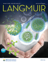Langmuir カバーピクチャー ACS 科学イラスト 論文表紙絵 アートアクション 産業技術総合研究所 cover picture