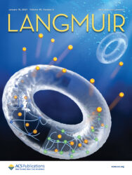 カバーピクチャー ACS 科学イラスト 論文表紙絵 アートアクション cover picture 東京大学 Langmuir