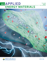 ACS Applied Energy Materials カバーピクチャー 科学イラスト 論文表紙絵 アートアクション cover picture AGC株式会社