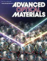 北海道大学 Advanced-Optical-Materials カバーピクチャー 科学イラスト 論文表紙絵 アートアクション cover picture