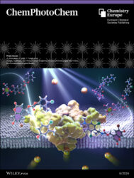 ChemPhotoChem カバーピクチャー 科学イラスト 論文表紙絵 アートアクション cover picture