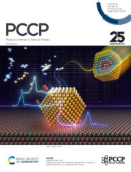 Physical Chemistry Chemical Physics カバーピクチャー 科学イラスト 論文表紙絵 アートアクション cover picture