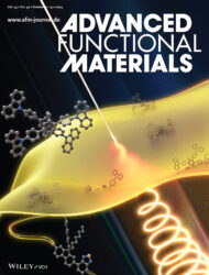 Advanced Functional Materials 北里大学 カバーピクチャー 科学イラスト 論文表紙絵 アートアクション cover picture