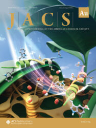 ACS Au 理化学研究所 カバーピクチャー 科学イラスト 論文表紙絵 アートアクション cover picture