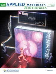 ACS Applied Materials & Interfaces 東京理科大学 カバーピクチャー 科学イラスト 論文表紙絵 アートアクション cover picture