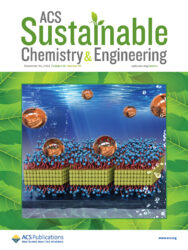 物質・材料研究機構 ACS Sustainable Chemistry & Engineering カバーピクチャー 科学イラスト 論文表紙絵 アートアクション cover picture