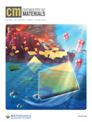 京都大学 Chemistry of Materials ACS 京都大学 カバーピクチャー 科学イラスト 論文表紙絵 アートアクション cover picture