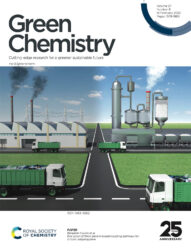 産総研 Green Chemistry 産総研 カバーピクチャー 科学イラスト 論文表紙絵 アートアクション cover picture RSC