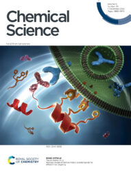 Chemical Science カバーピクチャー RSC 科学イラスト 論文表紙絵 アートアクション cover picture 国立医薬品食品衛生研究所