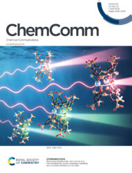 Chemical Communications カバーピクチャー 科学イラスト 論文表紙絵 アートアクション cover picture