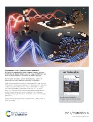 Journal of Materials-Chemistry A 理化学研究所 カバーピクチャー 科学イラスト 論文表紙絵 アートアクション cover picture