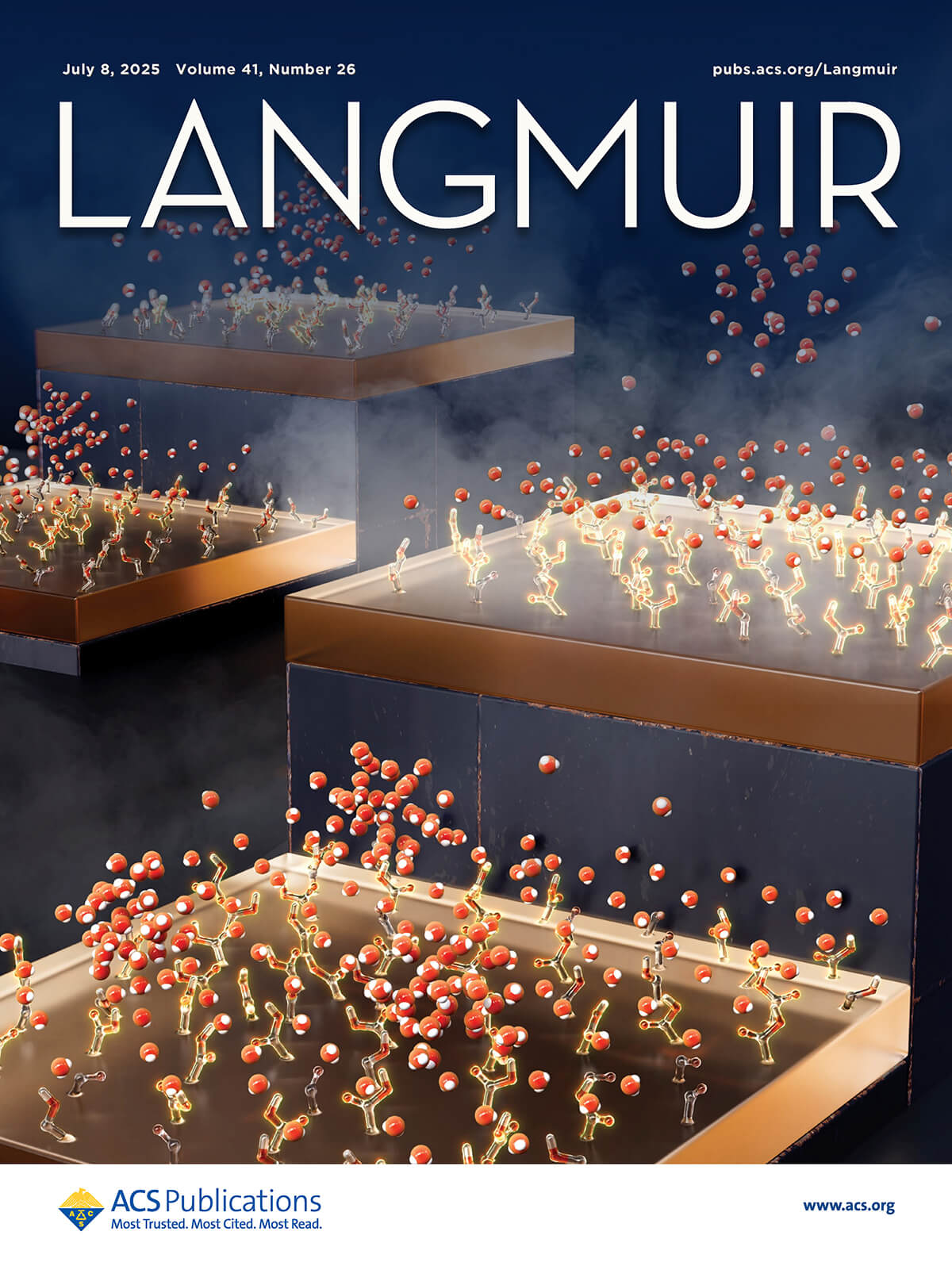 東京大学 Langmuir 科学イラスト 論文表紙絵 アートアクション cover picture