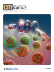 Chemistry of Materials 京都大学 カバーピクチャー 科学イラスト 論文表紙絵 アートアクション cover picture