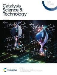 Catalysis Science & Technology RSC 東京農工大学 カバーピクチャー 科学イラスト 論文表紙絵 アートアクション cover picture