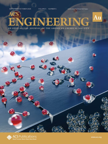 ACS Engineering Au カバーピクチャー 科学イラスト 論文表紙絵 アートアクション cover picture