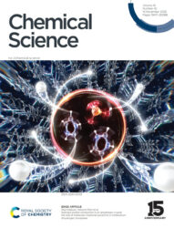 東北大学 RSC Chemical Science 科学イラスト 論文表紙絵 アートアクション cover picture