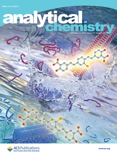 京都大学 ACS Analytical Chemistry カバーピクチャー 科学イラスト 論文表紙絵 アートアクション cover picture