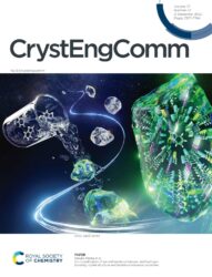 茨城大学 CrystEngComm カバーピクチャー 科学イラスト 論文表紙絵 アートアクション cover picture
