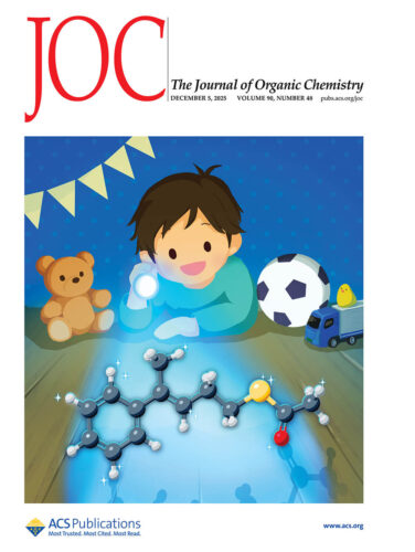 JOC ACS 武蔵野大学 カバーピクチャー 科学イラスト 論文表紙絵 アートアクション cover picture