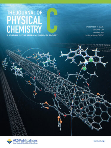 京都工芸繊維大学 ACS The Journal of Physical Chemistry C カバーピクチャー 科学イラスト 論文表紙絵 アートアクション cover picture