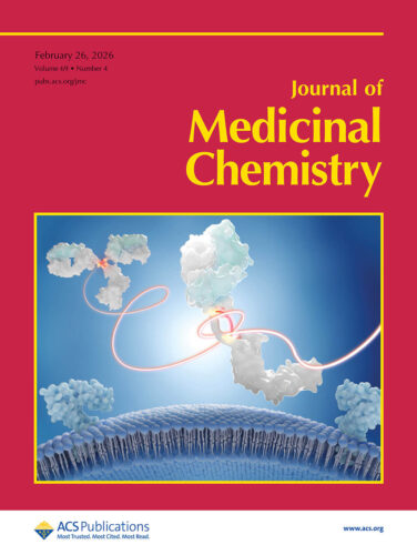 東京科学大学 谷中先生 Journal of Medicinal Chemistry カバーピクチャー 科学イラスト 論文表紙絵 アートアクション