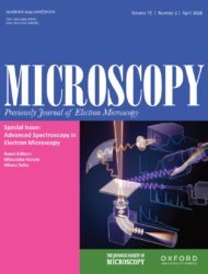 Oxford 日本顕微鏡学会 京都大学 Microscopy カバーピクチャー 科学イラスト 論文表紙絵 アートアクション
