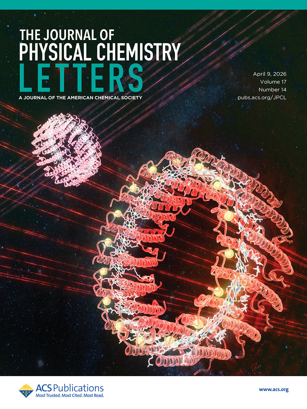 ACS The Journal of Physical Chemistry Letters 名古屋大学 カバーピクチャー 科学イラスト 論文表紙絵 アートアクション