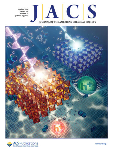 岡山大学 JACS ACS カバーピクチャー 科学イラスト 論文表紙絵 アートアクション