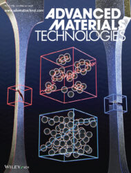Advanced Materials Technologies カバーピクチャー 科学イラスト 論文表紙絵 アートアクション Wiley 長岡技術科学大学