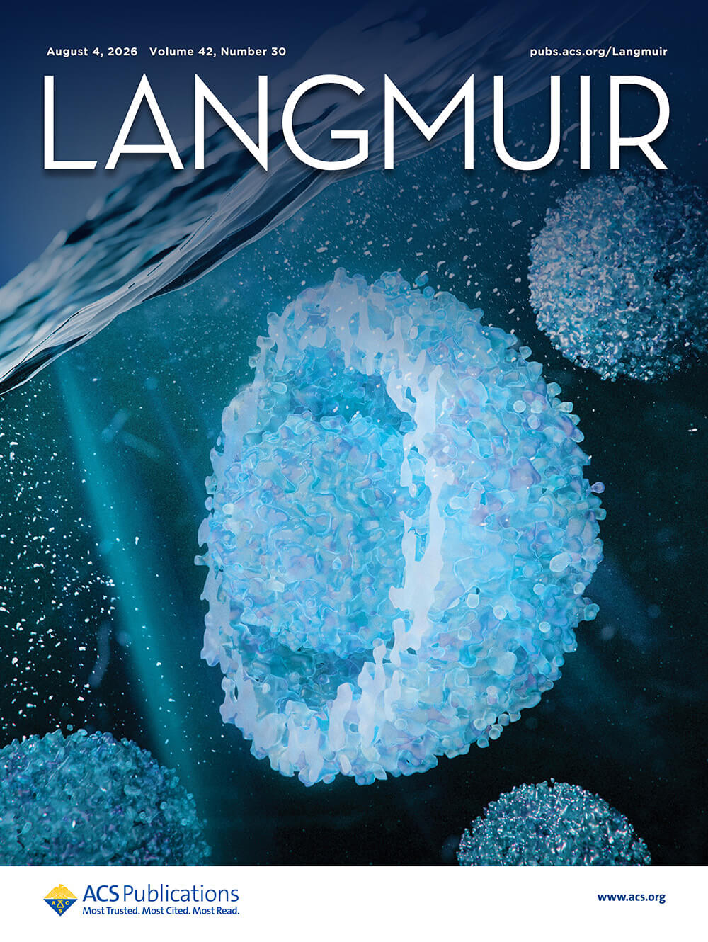 山陽小野田市立山口東京理科大学 ACS Langmuir カバーピクチャー 科学イラスト 論文表紙絵 アートアクション