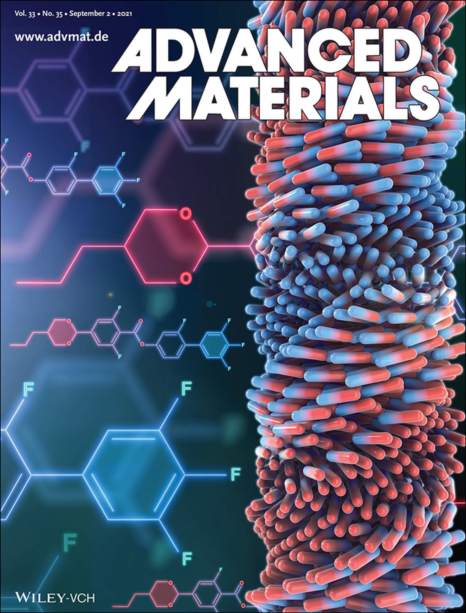 論文雑誌「Advanced Materials」のカバーピクチャーを制作しました[理化学研究所] 株式会社アートアクション
