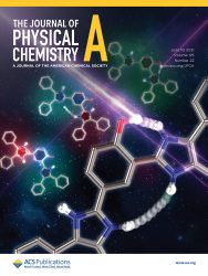 The Journal of Physical Chemistry A カバーピクチャー 科学イラスト 論文表紙絵 アートアクション 公立千歳科学技術大学 cover picture