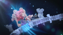 カバーピクチャー 細胞膜 科学イラスト 3DCG Web制作会社 京都 アートアクション